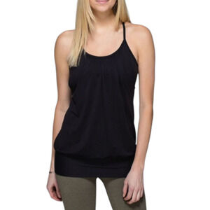 Lululemon Women's No Limit Tank Black Tank Top Size‎ 4